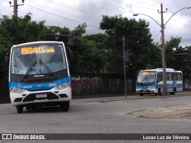 Auto Viação Jabour D86063 na cidade de Rio de Janeiro, Rio de Janeiro, Brasil, por Lucas Luz de Oliveira. ID da foto: 7380985.