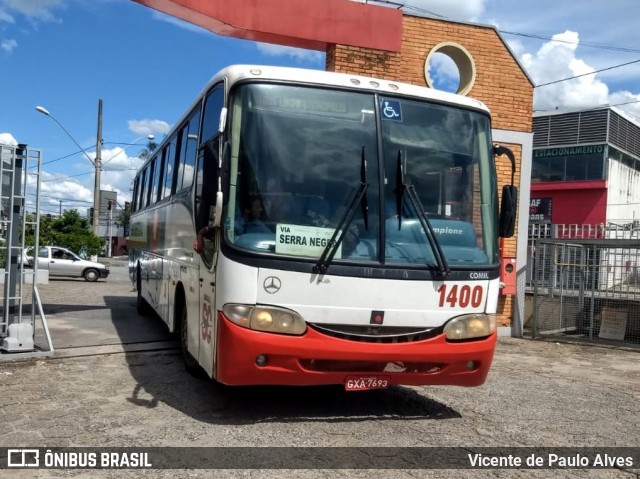 Viação São Cristóvão 1400 na cidade de Divinópolis, Minas Gerais, Brasil, por Vicente de Paulo Alves. Número da foto: #7379299.