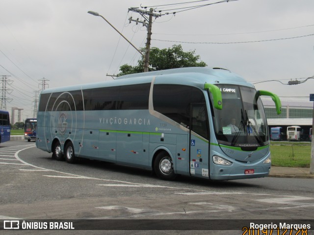 Viação Garcia 7739 na cidade de São José dos Campos, São Paulo, Brasil, por Rogerio Marques. ID da foto: 7378924.