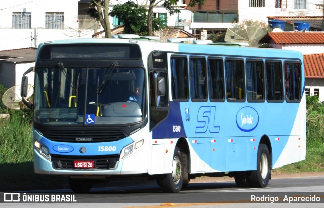 Viação São Luiz 15800 na cidade de Conselheiro Lafaiete, Minas Gerais, Brasil, por Rodrigo  Aparecido. Número da foto: #7379567.