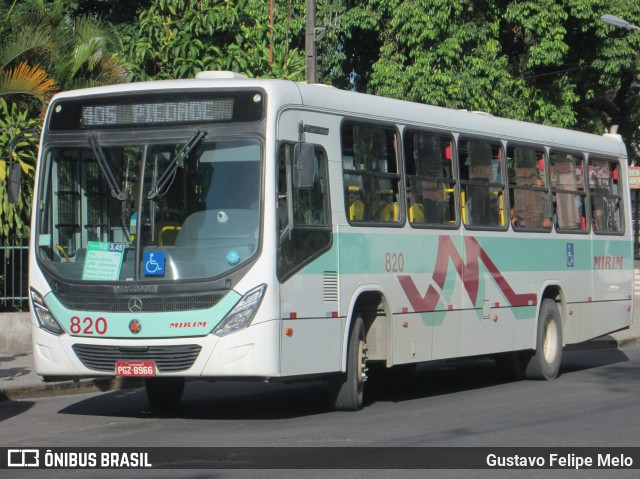 Viação Mirim 820 na cidade de Jaboatão dos Guararapes, Pernambuco, Brasil, por Gustavo Felipe Melo. Número da foto: #7378658.