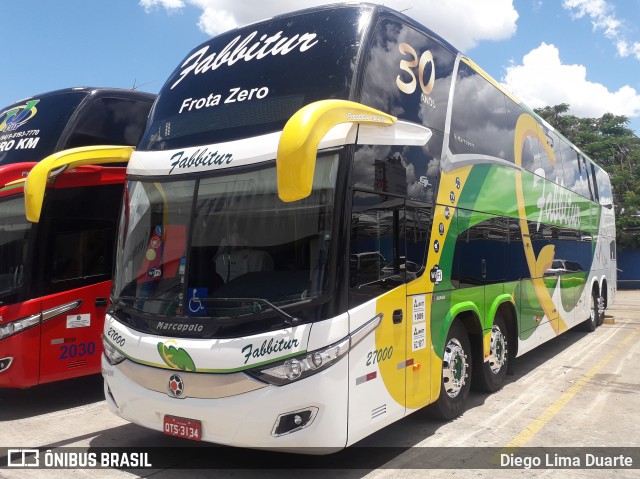 Fabbitur Transporte e Turismo 27000 na cidade de Goiânia, Goiás, Brasil, por Diego Lima Duarte. ID da foto: 7379018.