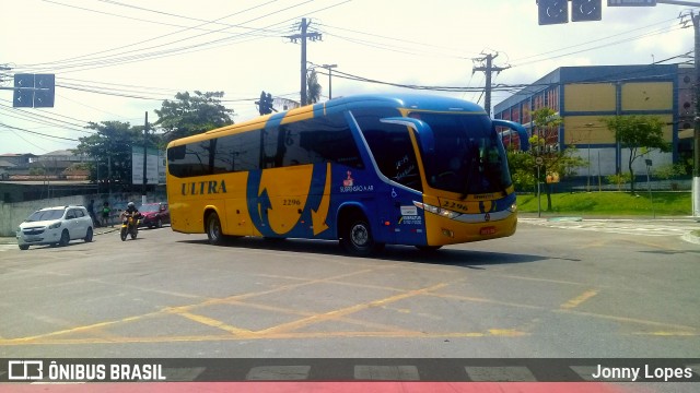 Viação Ultra 2296 na cidade de Guarujá, São Paulo, Brasil, por Jonny Lopes. Número da foto: #7379172.