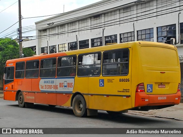 Viação Novo Retiro 88026 na cidade de Contagem, Minas Gerais, Brasil, por Adão Raimundo Marcelino. ID da foto: 7381503.