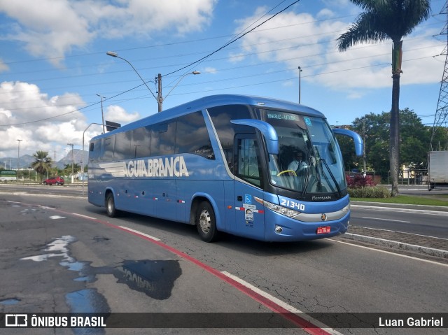 Viação Águia Branca 21340 na cidade de Vitória, Espírito Santo, Brasil, por Luan Gabriel. ID da foto: 7379925.