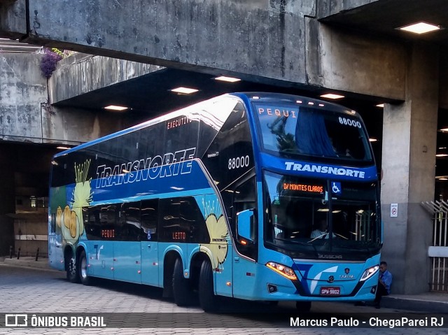 Transnorte - Transporte e Turismo Norte de Minas 88000 na cidade de Belo Horizonte, Minas Gerais, Brasil, por Marcus Paulo - ChegaParei RJ. Número da foto: #7378602.