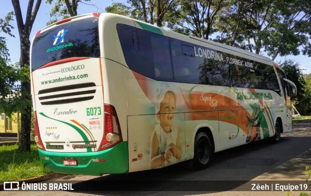 Empresa de Transportes Andorinha 6073 na cidade de Assis, São Paulo, Brasil, por Zéeh | Equipe19. Número da foto: #7379514.