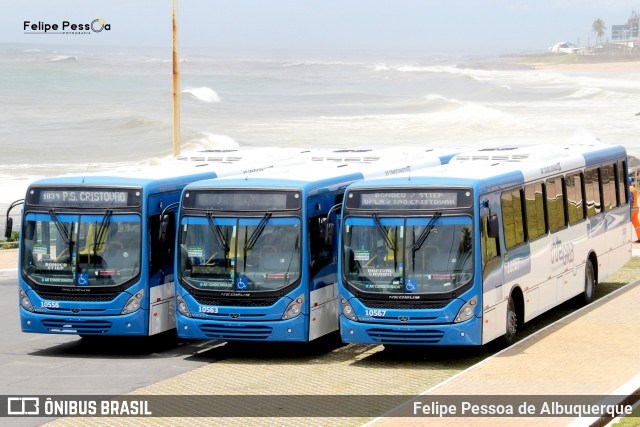 Concessionária Salvador Norte - CSN Transportes 10567 na cidade de Salvador, Bahia, Brasil, por Felipe Pessoa de Albuquerque. ID da foto: 7381008.