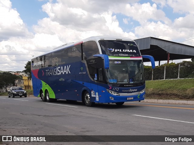 Trans Isaak Turismo 1712 na cidade de Formiga, Minas Gerais, Brasil, por Diego Felipe. Número da foto: #7378756.