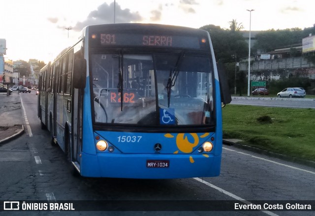 Viação Serrana 15037 na cidade de Cariacica, Espírito Santo, Brasil, por Everton Costa Goltara. Número da foto: #7381858.