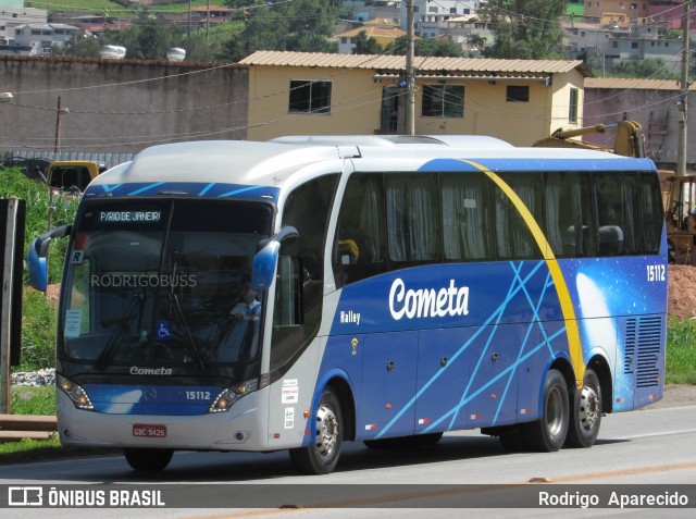 Viação Cometa 15112 na cidade de Conselheiro Lafaiete, Minas Gerais, Brasil, por Rodrigo  Aparecido. ID da foto: 7379546.