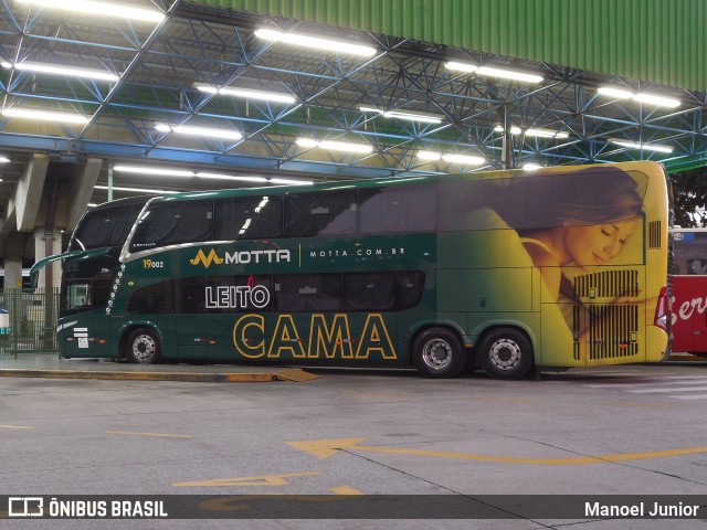 Viação Motta 19002 na cidade de São Paulo, São Paulo, Brasil, por Manoel Junior. Número da foto: #7378258.