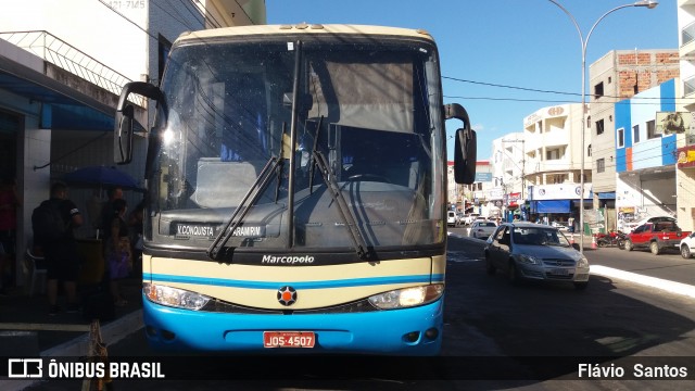 Viação Novo Horizonte 804211 na cidade de Vitória da Conquista, Bahia, Brasil, por Flávio  Santos. ID da foto: 7378425.