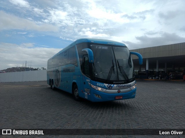 Auto Viação Progresso 6035 na cidade de Caruaru, Pernambuco, Brasil, por Leon Oliver. Número da foto: #7378974.