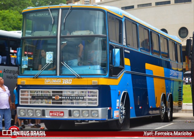 Ônibus Particulares DIPLOMATA 380 na cidade de São Paulo, São Paulo, Brasil, por Yuri Ferreira Marinho. ID da foto: 7381006.