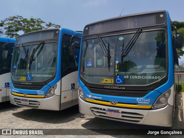 Viação Redentor C47648 na cidade de Rio de Janeiro, Rio de Janeiro, Brasil, por Jorge Gonçalves. Número da foto: #7380964.