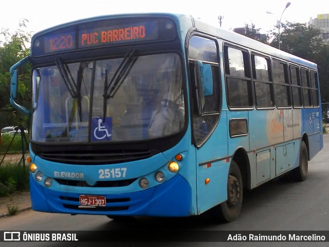 Autotrans > Turilessa 25157 na cidade de Contagem, Minas Gerais, Brasil, por Adão Raimundo Marcelino. ID da foto: 7295374.