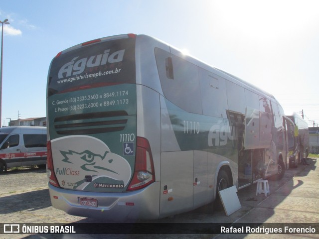 Águia Turismo 11110 na cidade de São Cristóvão, Sergipe, Brasil, por Rafael Rodrigues Forencio. ID da foto: 7292452.