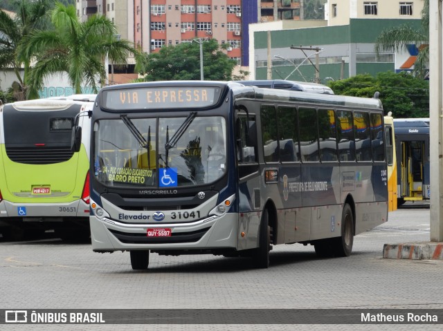 Viação Zurick 31041 na cidade de Belo Horizonte, Minas Gerais, Brasil, por Matheus Rocha. ID da foto: 7294685.