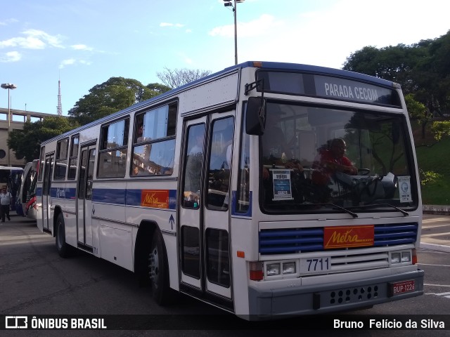 Metra - Sistema Metropolitano de Transporte 7711 na cidade de São Paulo, São Paulo, Brasil, por Bruno  Felício da Silva. Número da foto: #7292915.
