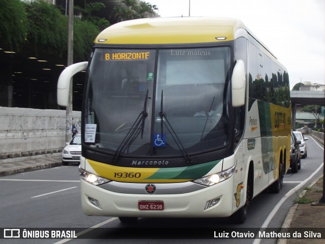 Empresa Gontijo de Transportes 19360 na cidade de Belo Horizonte, Minas Gerais, Brasil, por Luiz Otavio Matheus da Silva. Número da foto: #7295121.