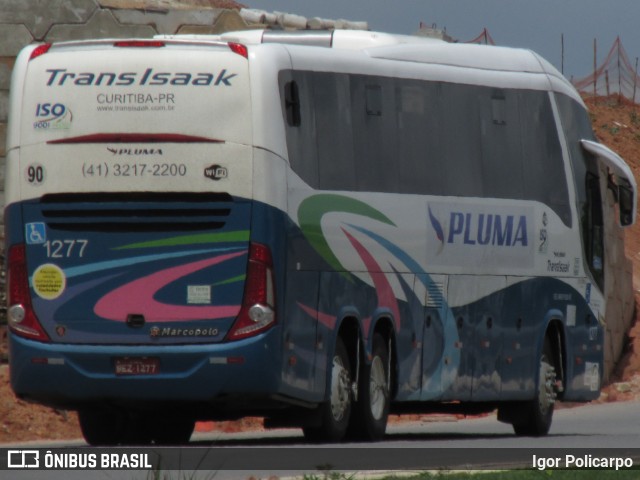 Trans Isaak Turismo 1277 na cidade de Divinópolis, Minas Gerais, Brasil, por Igor Policarpo. ID da foto: 7295290.