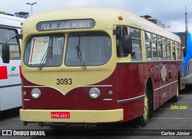 CMTC - Companhia Municipal de Transportes Coletivos 3093 na cidade de São Paulo, São Paulo, Brasil, por Carlos Júnior. ID da foto: 7294970.