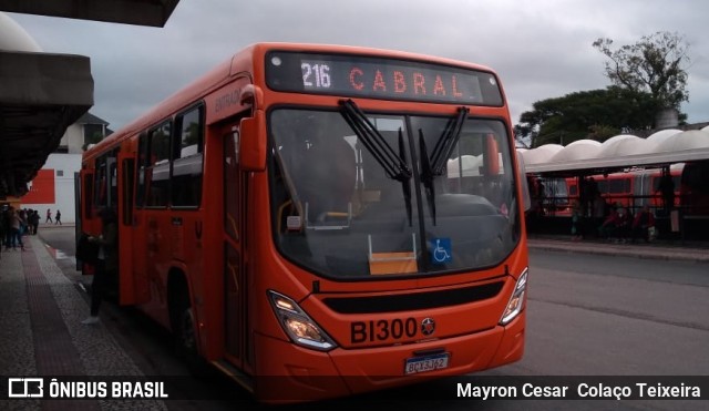 Transporte Coletivo Glória BI300 na cidade de Curitiba, Paraná, Brasil, por Mayron Cesar  Colaço Teixeira. Número da foto: #7294155.