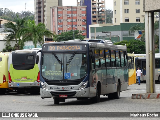 Coletivos São Lucas 30846 na cidade de Belo Horizonte, Minas Gerais, Brasil, por Matheus Rocha. ID da foto: 7294564.