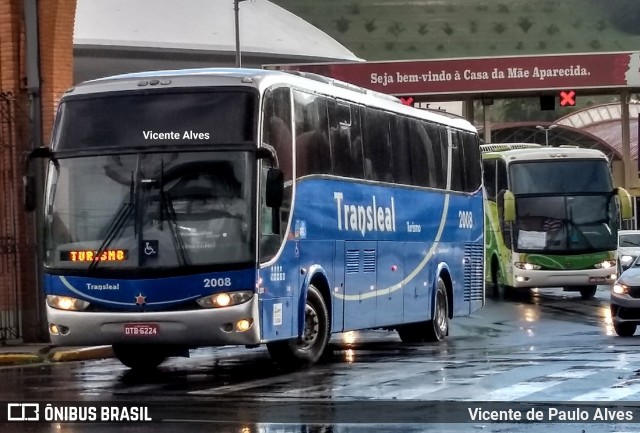 Transleal Transporte e Turismo 2008 na cidade de Aparecida, São Paulo, Brasil, por Vicente de Paulo Alves. ID da foto: 7292733.