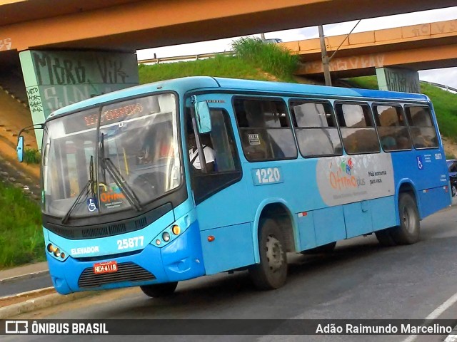 Autotrans > Turilessa 25877 na cidade de Contagem, Minas Gerais, Brasil, por Adão Raimundo Marcelino. ID da foto: 7295507.