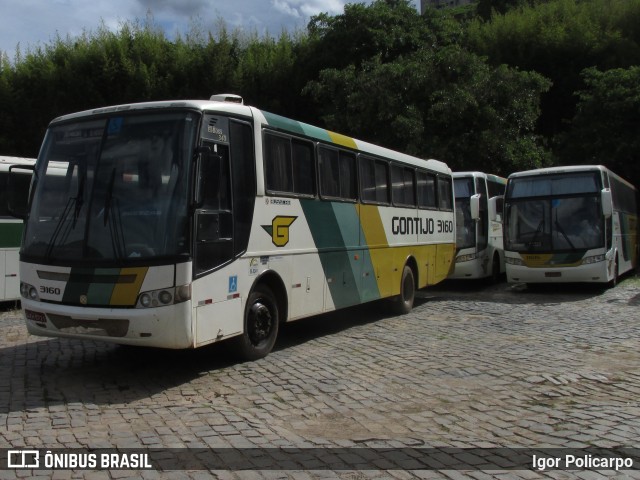 Empresa Gontijo de Transportes 3160 na cidade de Belo Horizonte, Minas Gerais, Brasil, por Igor Policarpo. ID da foto: 7295056.