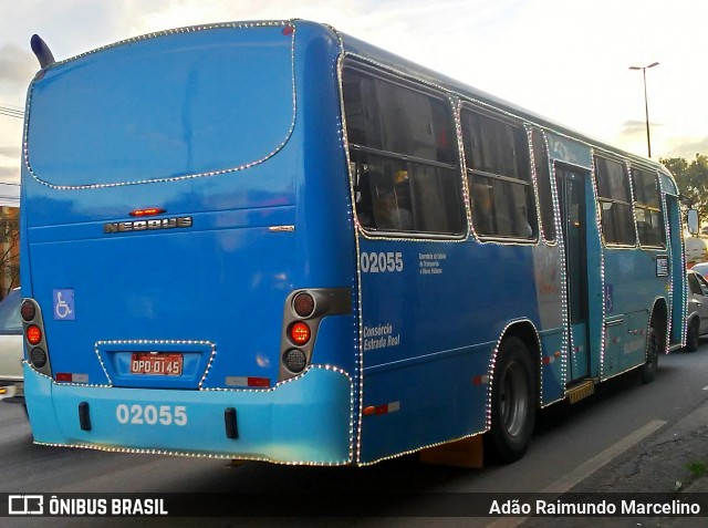 Vianel > Auto Viação Pioneira 02055 na cidade de Contagem, Minas Gerais, Brasil, por Adão Raimundo Marcelino. ID da foto: 7295324.