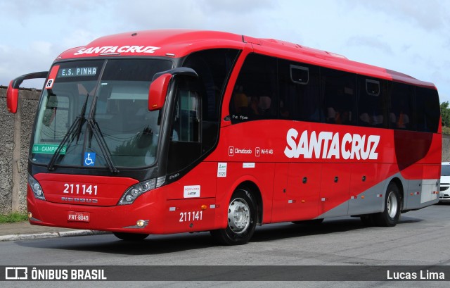 Viação Santa Cruz 211141 na cidade de São Paulo, São Paulo, Brasil, por Lucas Lima. Número da foto: #7295442.