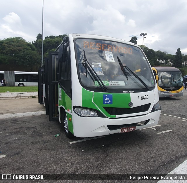 Transcooper > Norte Buss 1 6430 na cidade de São Paulo, São Paulo, Brasil, por Felipe Pereira Evangelista. ID da foto: 7292944.