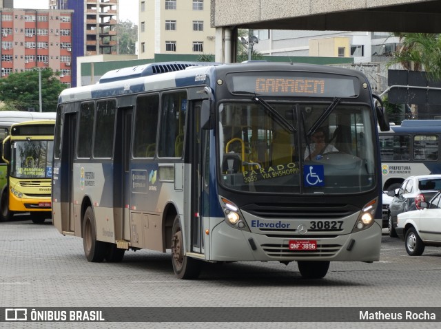 Bettania Ônibus 30827 na cidade de Belo Horizonte, Minas Gerais, Brasil, por Matheus Rocha. ID da foto: 7294770.