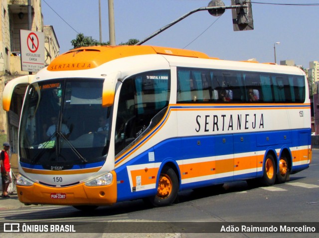 Viação Sertaneja 150 na cidade de Belo Horizonte, Minas Gerais, Brasil, por Adão Raimundo Marcelino. ID da foto: 7298297.