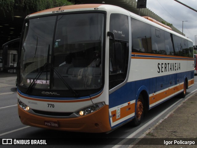 Viação Sertaneja 770 na cidade de Belo Horizonte, Minas Gerais, Brasil, por Igor Policarpo. ID da foto: 7298581.