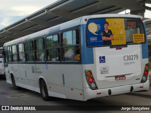 Transportes Futuro C30279 na cidade de Rio de Janeiro, Rio de Janeiro, Brasil, por Jorge Gonçalves. ID da foto: 7296846.