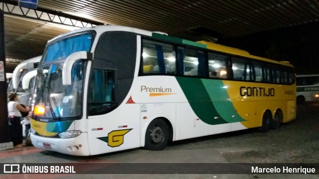 Empresa Gontijo de Transportes 14800 na cidade de Teófilo Otoni, Minas Gerais, Brasil, por Marcelo Henrique. ID da foto: 7296236.