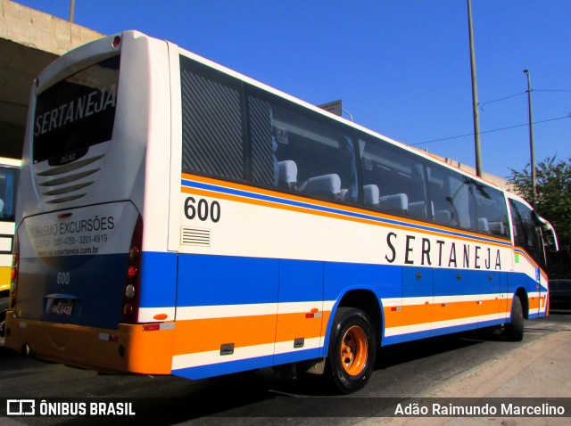 Viação Sertaneja 600 na cidade de Belo Horizonte, Minas Gerais, Brasil, por Adão Raimundo Marcelino. ID da foto: 7298276.