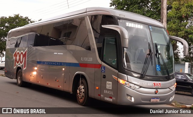 Auto Viação 1001 RJ 108.228 na cidade de Aparecida, São Paulo, Brasil, por Daniel Junior Sena. ID da foto: 7297243.