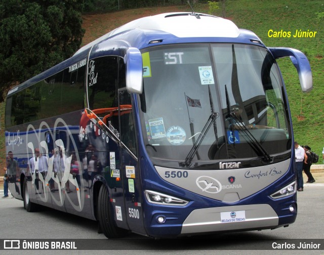 Ônibus Particulares 5500 na cidade de São Paulo, São Paulo, Brasil, por Carlos Júnior. ID da foto: 7297588.