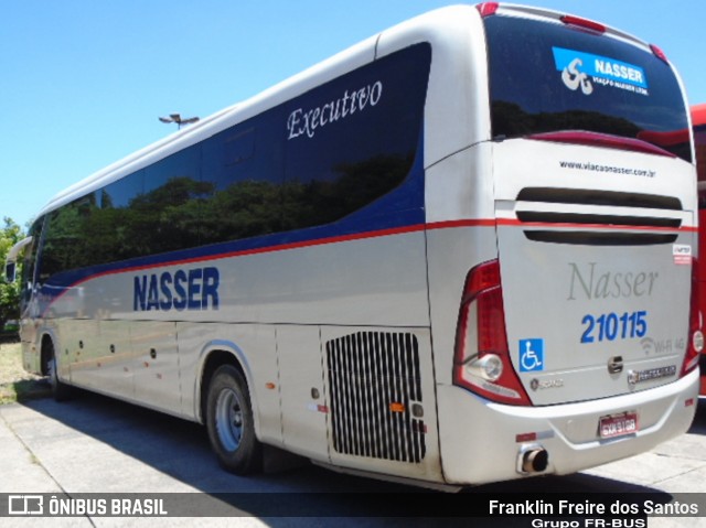 Viação Nasser 210115 na cidade de São Paulo, São Paulo, Brasil, por Franklin Freire dos Santos. ID da foto: 7301239.