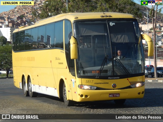 Viação Itapemirim 5817 na cidade de Caruaru, Pernambuco, Brasil, por Lenilson da Silva Pessoa. ID da foto: 7300807.