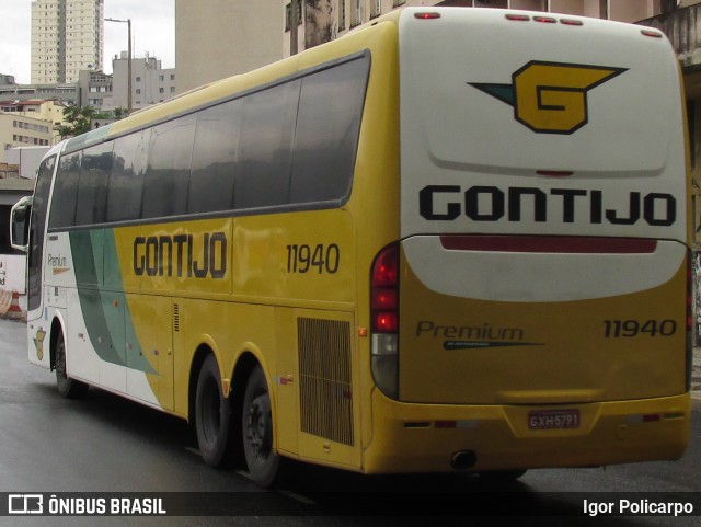 Empresa Gontijo de Transportes 11940 na cidade de Belo Horizonte, Minas Gerais, Brasil, por Igor Policarpo. ID da foto: 7299570.