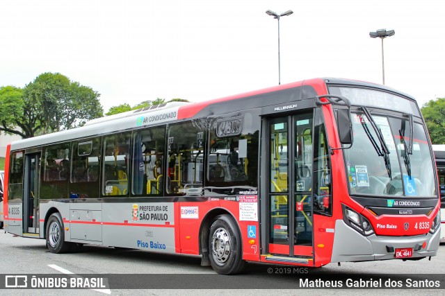 Express Transportes Urbanos Ltda 4 8335 na cidade de São Paulo, São Paulo, Brasil, por Matheus Gabriel dos Santos. ID da foto: 7300211.