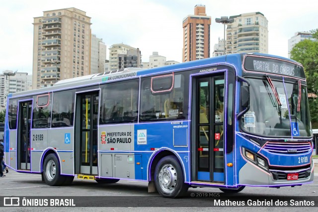 Transcooper > Norte Buss 2 6189 na cidade de São Paulo, São Paulo, Brasil, por Matheus Gabriel dos Santos. ID da foto: 7300282.