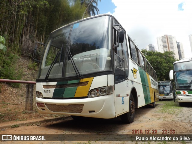 Empresa Gontijo de Transportes 3155 na cidade de Belo Horizonte, Minas Gerais, Brasil, por Paulo Alexandre da Silva. ID da foto: 7300381.