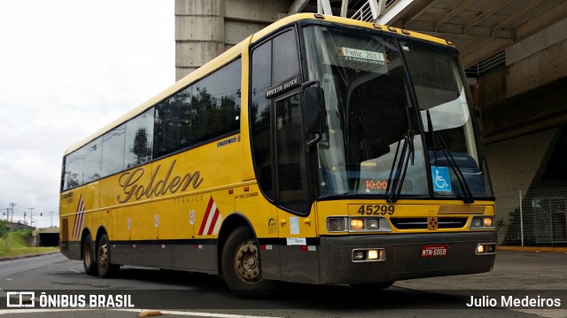 Viação Itapemirim 45299 na cidade de Campinas, São Paulo, Brasil, por Julio Medeiros. ID da foto: 7300574.